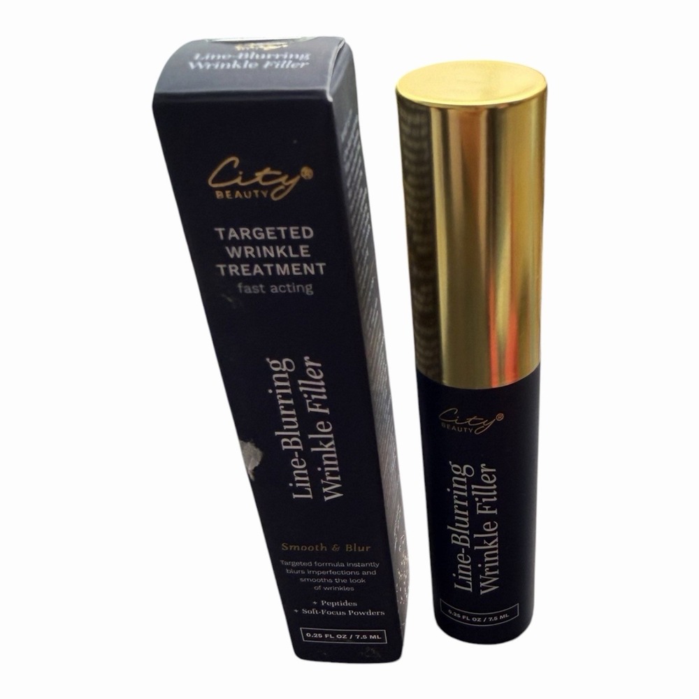 City Beauty Line-Blurring Wrinkle Filler Serum - 0.25 oz